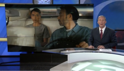 News Broadcast of Father and Son spot